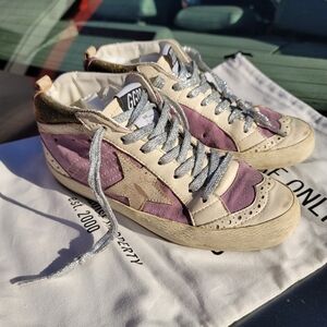 Golden Goose Women's Sneakers in Purple